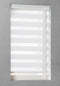 Pure Living - Duo Rolgordijn - Lichtdoorlatend - Snow white - 110x130 cm