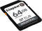 Kingston Industrial SDIT 64GB - SD kaart - Tot 100 MB/s - Temperatuur -40°C tot 85°C