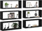 vidaXL - Wandplanken - 6 - stks - Zwart - Eiken - 60x15x23 - cm - Engineered - Hout