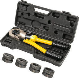 FvT Perstang - Hydraulische krimptang voor Uponor S-Press 16-32mm - 360° draaibare kop - Zwart