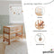Geuther Betty Co-Sleeper - Aanschuifbed - Veilig en Comfortabel - 45x90 cm - Wit/Eco