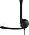 Sennheiser PC 8 USB - Headset - Geluidsisolerende microfoon met in-line volumeregeling - Zwart