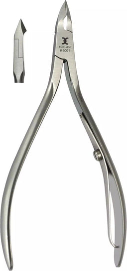 Excellent-Solingen Nagelriemtang 10 cm - Snijkant 6 mm - Roestvrij Staal - Voor Precieze Verwijdering van Nagelriemen