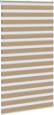 vidaXL - Zebra - Blind - 130x230 - cm - stofbreedte - 125,9 - cm - polyester - zandbruin