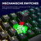 Trust GXT 867 Acira - 60% Mini Mechanisch Gaming Toetsenbord - RGB Verlichting - Zwart