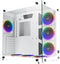 Xigmatek Aquarius Plus v2 - Mid-tower PC-behuizing - 7x120mm LED ARGB - Wit
