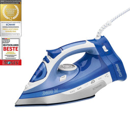 Bomann DB 6006 CB - Stoomstrijkijzer - Draadloos - 2400W - Blauw/Wit