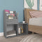 vidaXL - Kindertijdschriftenrek - 71x30x78,5 - cm - bewerkt - hout - betongrijs