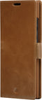 Dbramante1928 Copenhagen - Flip cover - Echt leder met pashouder en standaardfunctie - Bruin