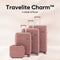 SKYCASES Travel One - 24-inch Medium Reiskoffer - Lichtgewicht Waterdicht Cijferslot - Roze