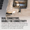 PNY Duo Link - USB 3.2 Type-C - 128GB 200MB/s Zilver
