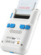HyperMegaTech Technos Super Pocket - Handheld Console - 15 Voor Geïnstalleerde Games - Wit/Blauw