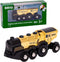 BRIO Mighty Gold Actie locomotief - Speelgoedtrein op batterijen - Verlichting geluiden - Multicolor