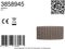 Light & Living Lampenkap ovaal Disli - Bruin - 58x24x27cm - Modern
