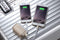 Just Mobile Top Gum - Mobiele oplader - 6000 mAh met ingebouwde lightning kabel - Goud