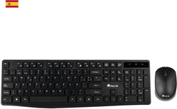 NGS Allure Kit - Draadloos Toetsenbord - FullSize Qwerty Spaans