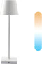 BREND BR-2228 - Draadloze Tafellamp - Dimbaar met 3 Lichtstanden - Wit