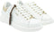 GUESS Salerno - Dames Sneakers - Gouden achterkant - Wit/Goud - Maat 39