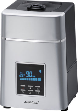 Steba LB5 - Ultrasoon Luchtbevochtiger - ECO stand- ionisatie - 6 liter - timer- tot 30m2 - Zilver