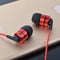 E80C Oordopjes met Microfoon Bedrade Koptelefoon Hifi Stereo Oortelefoons Geluidsisolerende in-ear H