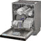 Beko BDDN36420D - Vaatwasser - 14 couverts - Volledig geïntegreerd