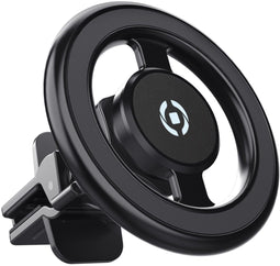 Celly GHOSTMAGPRO - Magnetische telefoonhouder - Aluminium - Geschikt voor iPhone 12 en nieuwer - Zwart