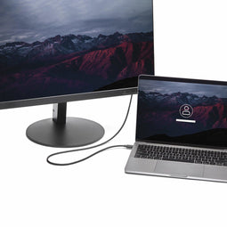 StarTech USB-C naar DisplayPort adapter kabel - 1,8 m - 4K 60 Hz - Zwart