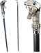 Noble Collection Lucius Malfoy Toverstaf - Replica met slangenkop - Zwart Zilver