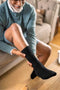 Comfort Essentials Antipress Sokken Dames - 3 paar - Naadloos - Zwart (3 paar)