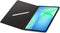 Samsung Galaxy Tab S10 FE+ - Book Case - Premium kunstleer - Zwart