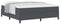 vidaXL - Bedbodem - Donkergrijs - 180x200 - cm - Korduroy - Stof