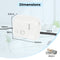 Coast 1600W - Draagbare Stoomreiniger - 3 bar stoomdruk 180℃ - Wit