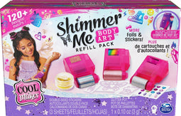 Cool Maker Shimmer Me Body Art - 120 Ontwerpen - Tijdelijke Tattoos - Navulset - knutselen