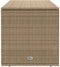 vidaXL - Opbergbox - voor - buiten - 100x55x55,5 - cm - poly - rattan - beige