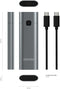 Aisens ASM2-021GR - Externe behuizing - M.2 USB 3.2 Gen2 - Grijs