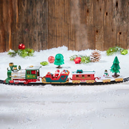 House of Seasons Kersttrein - 22 Delen - Rood