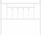 vidaXL - Hoofdbord - 100 - cm - metaal - wit