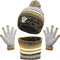 Jongens Winter Accessoire Set - Muts, Sjaal & Touchscreen Handschoenen