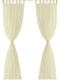 vidaXL - Gordijn - Crème - 140x175 - cm - (2 - stuks)