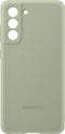 Samsung Siliconen Hoesje - Samsung Galaxy S21 FE - Olijfgroen