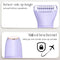Sansbeauté® 3-in-1 Ladyshave - Scheerapparaat Vrouw - Waterproof - USB Oplaadbaar - Purple Edition
