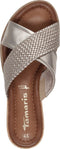 Tamaris Essentials - Dames Muiltjes - Hakhoogte 4,5 cm - Licht Goud
