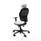 Piqueras y Crespo 1D036N2 - Bureaustoel - Hoofdsteun - Wit