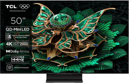 TCL 50Q7C - Ultra HD TV - QD-Mini LED 4K HDR - Zwart (2025)
