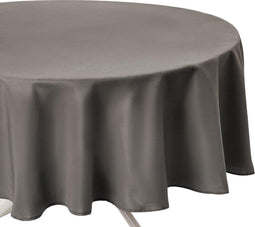 Tafelkleed Taupe anti vlek - Rond - Dia 180 cm - Anti vlekken