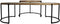 HSM Collection Salontafelset Ovaal/Rond Mangohout/Metaal Set van 2