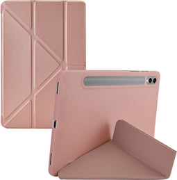 imoshion Tablet Hoes - Geschikt voor Samsung Galaxy Tab S9 11.0 inch - Origami Bookcase tablet - Rosé Goud