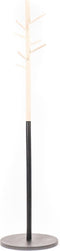 Kapstok Dip Dye Zwart- Hout-40x40x165 cm