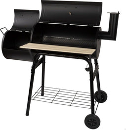 Kolenbarbecue met wielen Aktive Zwart 106 x 106 x 61 cm