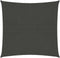 vidaXL - Zonnezeil - 160 - g/m² - 5x5 - m - HDPE - antracietkleurig